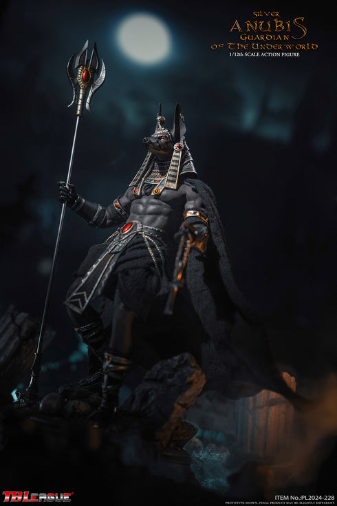 Phicen TBLeague Anubis Guardian of The Underworld (Silver) - 1/12 Scale Collectible Figure